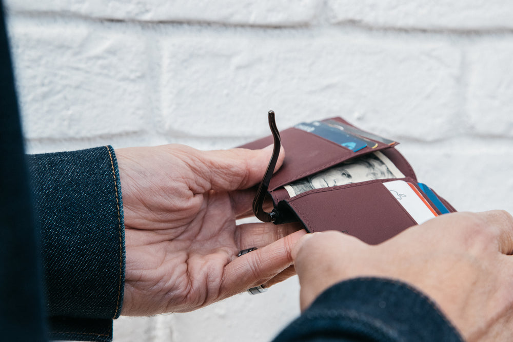 Bifold Wallet with Money Clip